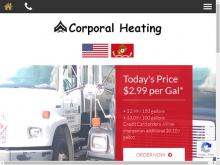 Corporal Heating LLC, CT screenshot